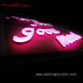 360 degrees of light acrylic LED neon sign